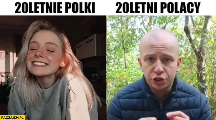20-letnie Polki vs 20-letni Polacy Sebcel