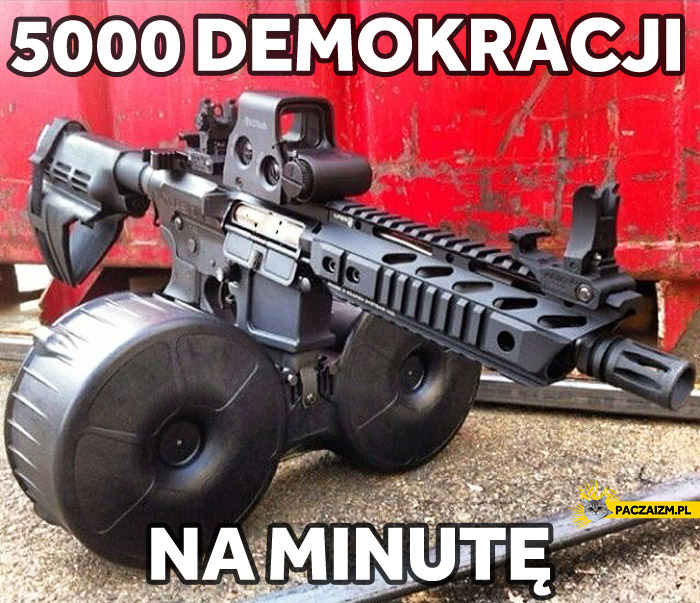 5000 demokracji na minutę