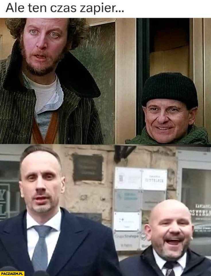 Ale ten czas zapierdziela Kevin sam w domu Janusz Kowalski