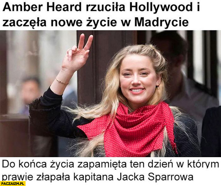 Amber Heard rzuciła Hollywood i zaczęła nowe życie w Madrycie do końca życia zapamięta dzień w którym prawie złapała kapitana Jacka Sparrowa