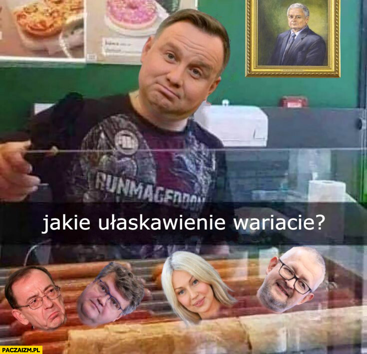 Andrzej Duda jakie ułaskawienie wariacie Kamiński Wąsik Ogórek Ziemkiewicz jaka parówa