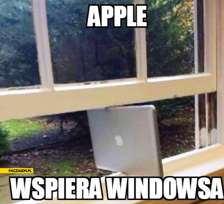 Apple wspiera Windowsa