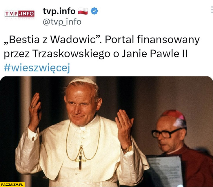 Bestia z Wadowic na TVP info