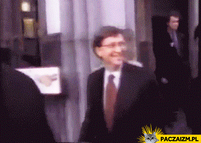 Bill Gates ciastem w twarz