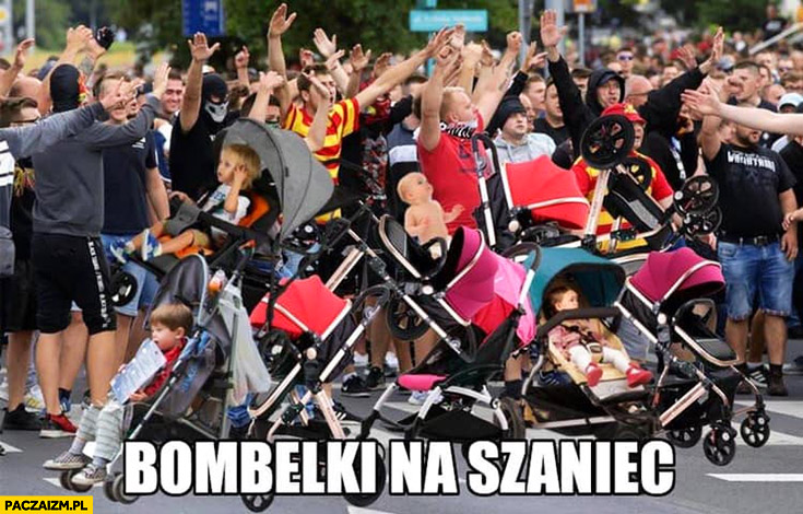 Bombelki na szaniec dzieci narodowcy Białystok