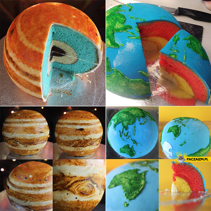 Ciasta jak planety