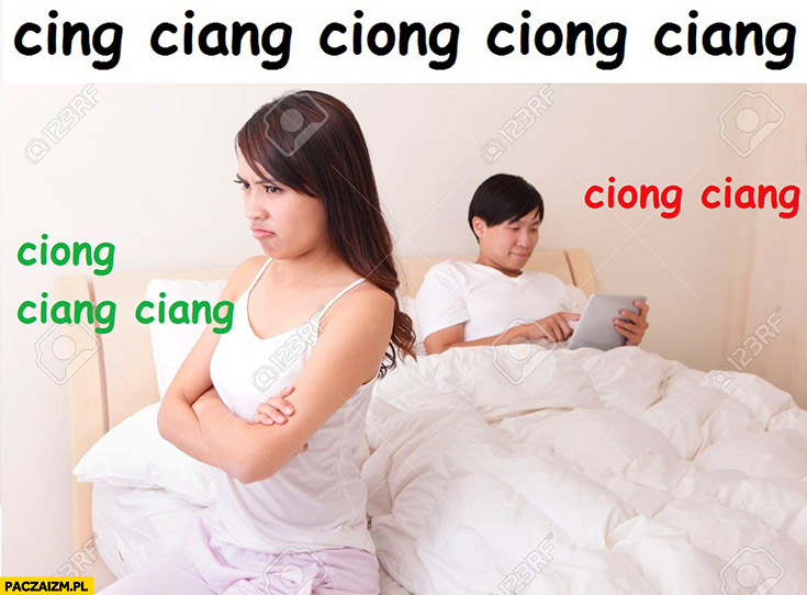 Cing ciang cion chińskie małżeństwo