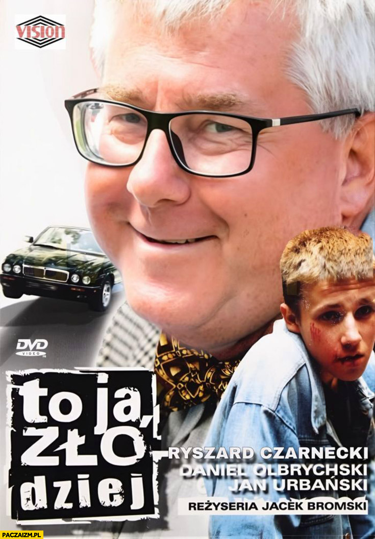 Czarnecki to ja złodziej film okładka plakat