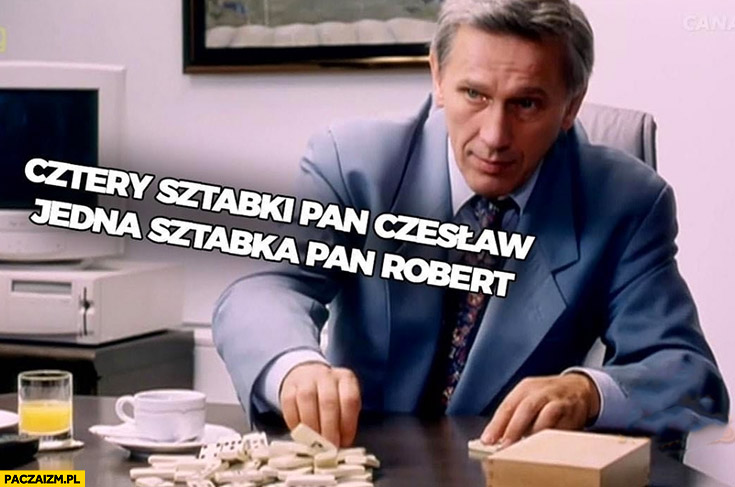 Cztery sztabki pan Czesław, jedna sztabka pan Robert Michniewicz dzieli 30 milionów