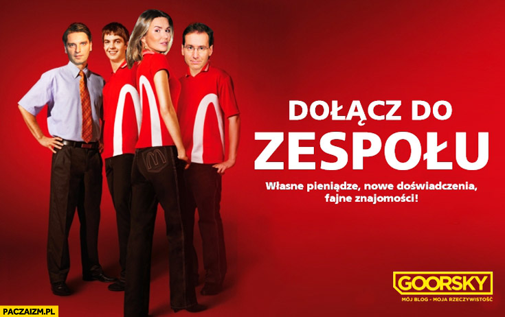 Dołącz do zespołu McDonalds Tomasz Lis z żoną, Krasko