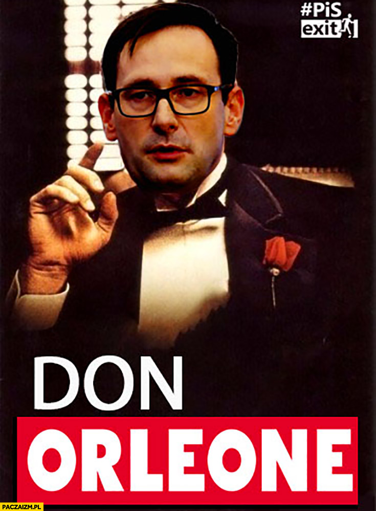 Don Orleone Daniel Obajtek przeróbka Corleone Orlen