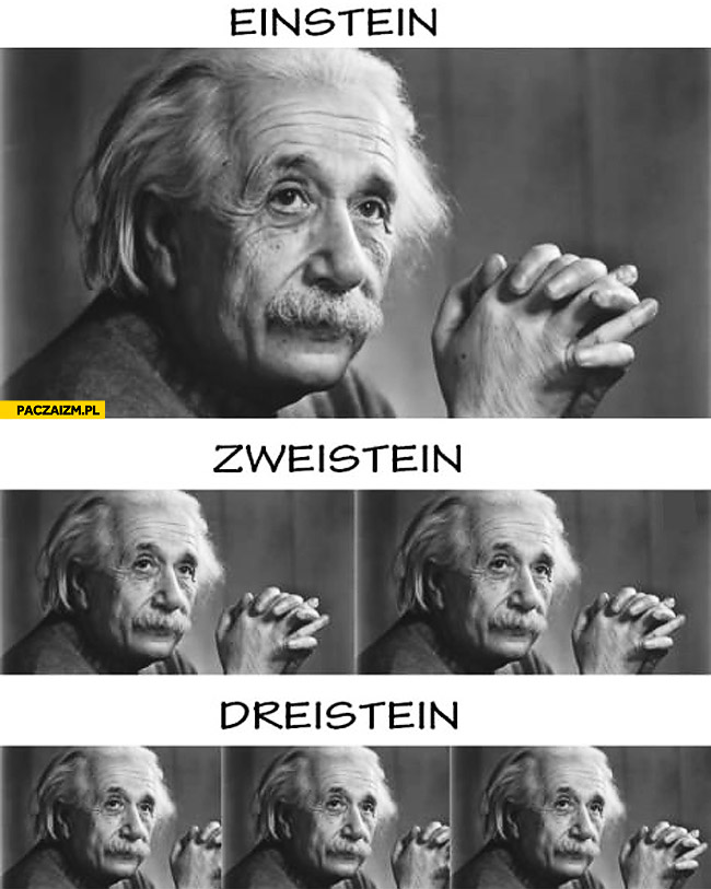 Einstein zweistein dreistein