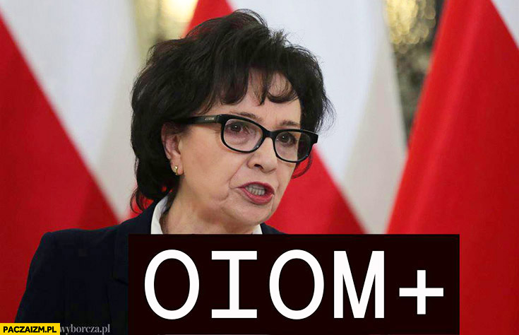 Elżbieta Witek OIOM+ plus program rządowy PiS