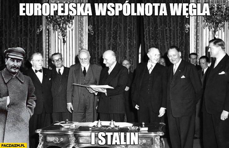Europejska wspólnota węgla i Stalin