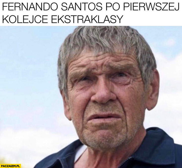 Fernando Santos po pierwszej kolejce ekstraklasy