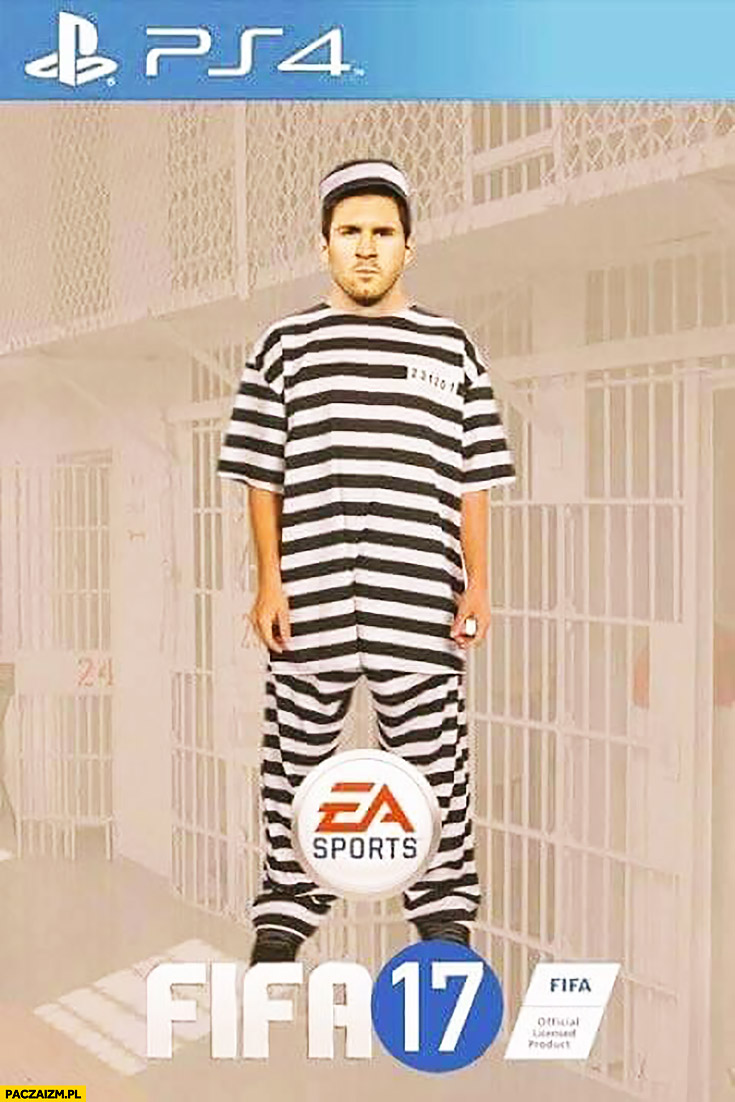 FIFA 17 2017 Leo Messi w więzieniu