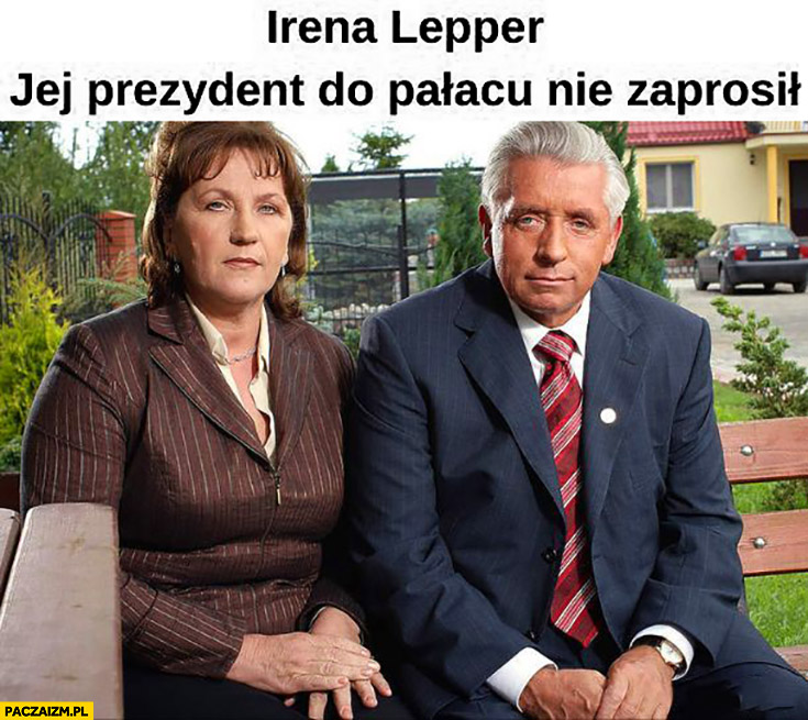 Irena Lepper jej prezydent do pałacu nie zaprosił