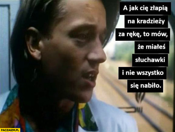 Jak cię złapią na kradzieży za rękę to mów, że miałeś słuchawki i nie wszystko się nabiło Berkowicz Ikea