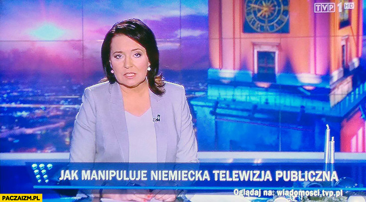 Jak manipuluje niemiecka telewizja publiczna Wiadomości TVP