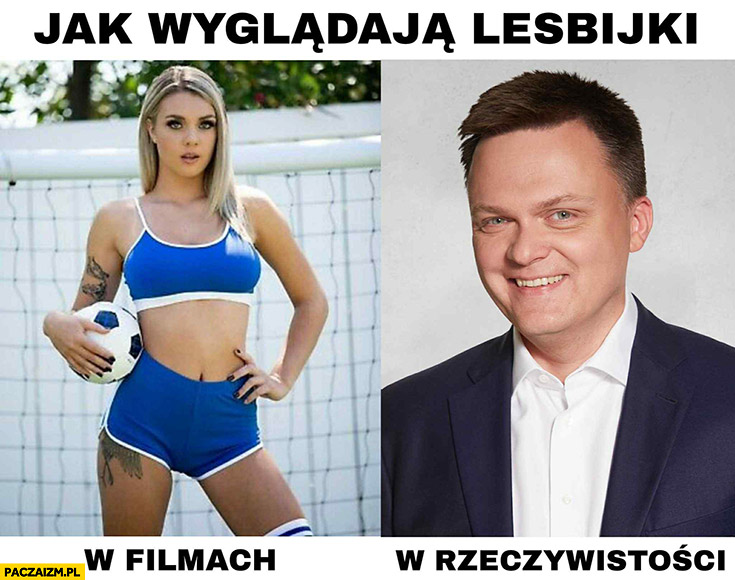 Jak wyglądają lesbijki: w filmach vs w rzeczywistości Szymon Hołownia