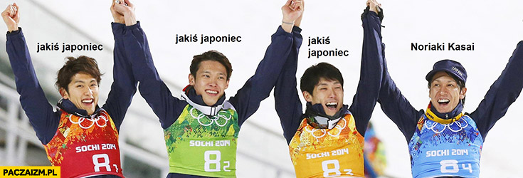 Jakiś japoniec, Noriaki Kasai. Reprezentacja Japonii w skokach narciarskich