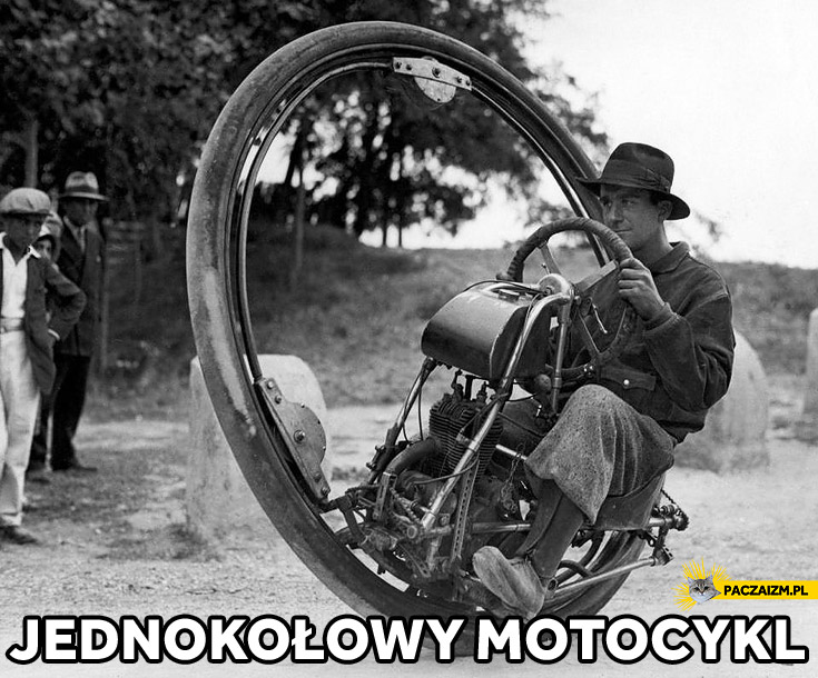 Jednokołowy motocykl