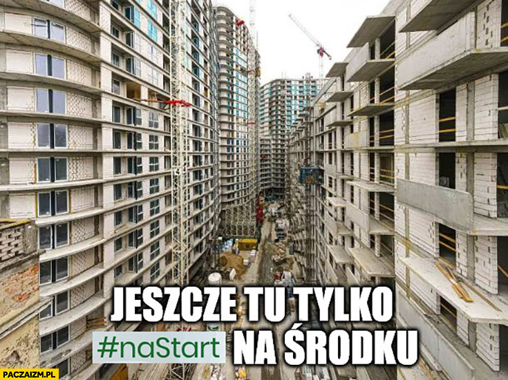 Jeszcze tu tylko nasrać nastart na środku Warszawa Wola Hongkong