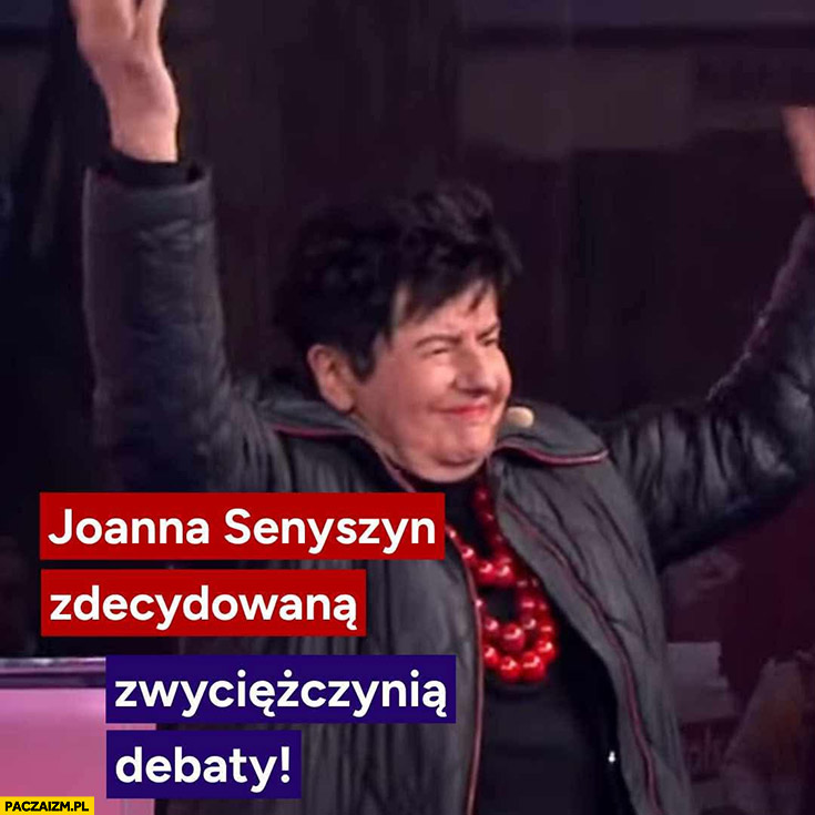 Joanna Seneszyn zdecydowana zwyciężczynią debaty