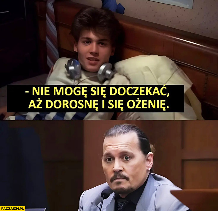 Johnny Depp: nie mogę się doczekać aż dorosnę i się ożenię