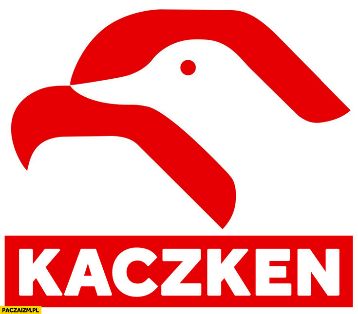 Kaczken przeróbka logo Orlen kaczka