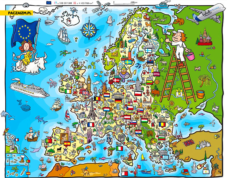 Karykatura Europy