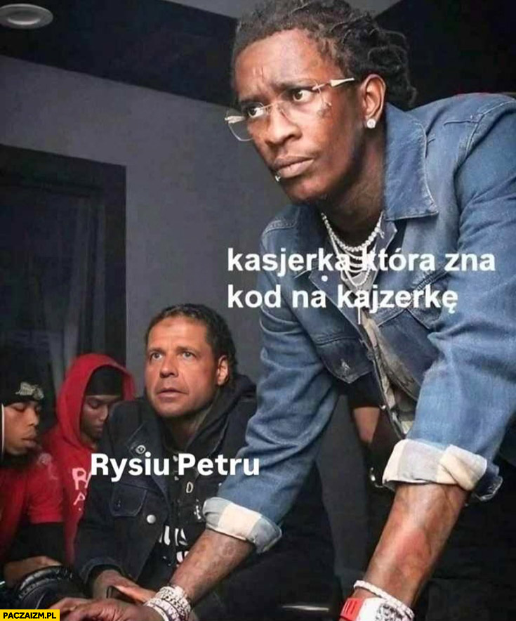 Kasjerka która zna kod na kajzerkę vs Rysiu Petru