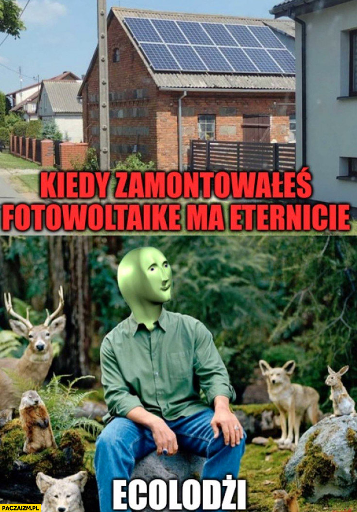 Kiedy zamontowałeś fotowoltaikę na eternicie azbeście ekologia