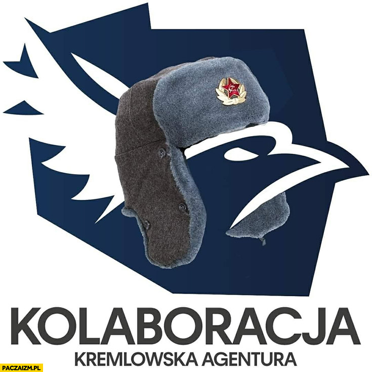 Konfederacja kolaboracja kremlowska agentura logo przeróbka
