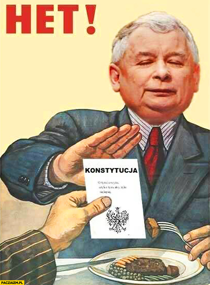 Konstytucja Kaczyński nie dziękuję