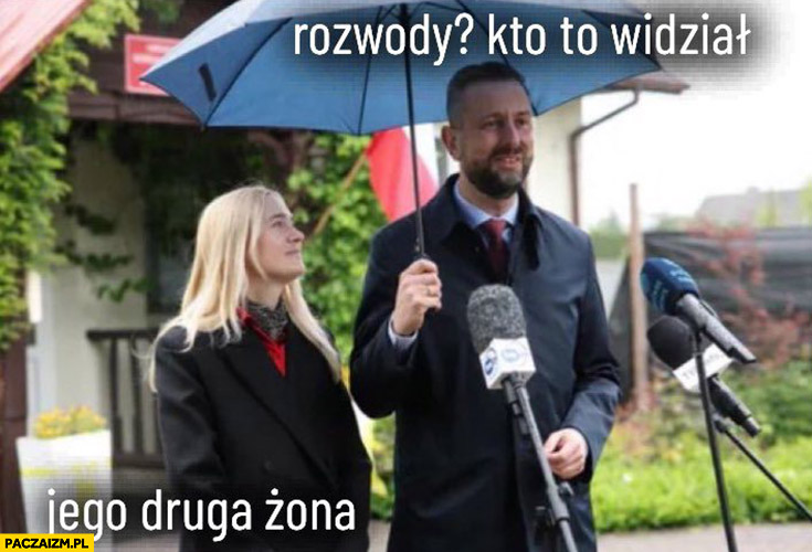 Kosiniak-Kamysz rozwody kto to widział jego druga żona patrzy