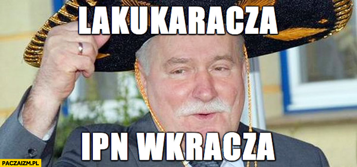 Lakukaracza IPN wkracza Lech Wałęsa TW Bolek