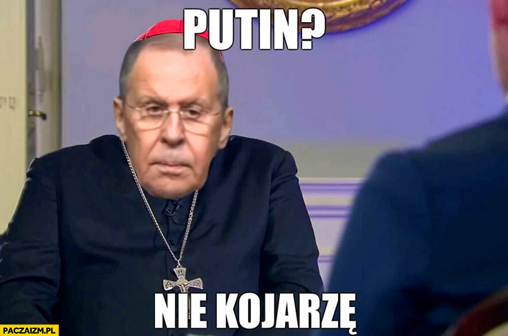 Ławrow: Putin? Nie kojarzę kardynał Dziwisz przeróbka