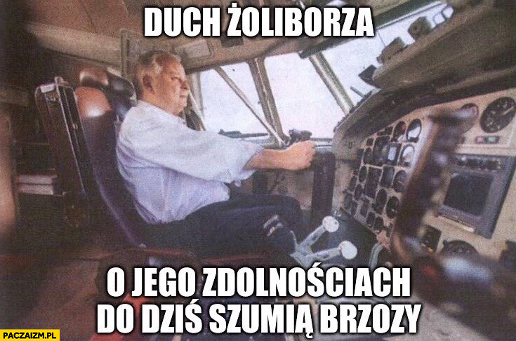 Lech Kaczyński duch Żoliborza o jego zdolnościach do dziś szumią brzozy pilotuje samolot