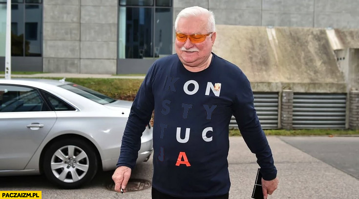 Lech Wałęsa konstytucja onuca koszulka