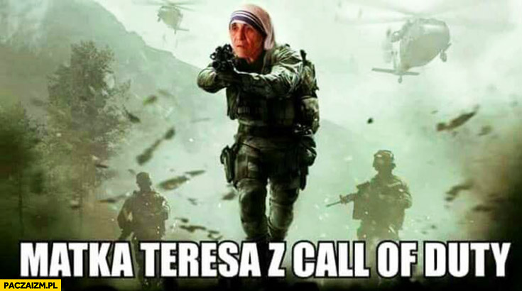 Matka Teresa z Call of Duty przeróbka Kalkuty