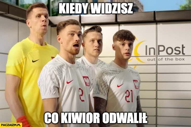 Mecz kiedy widzisz co Kiwior odwalił reprezentacja polski zdziwieni
