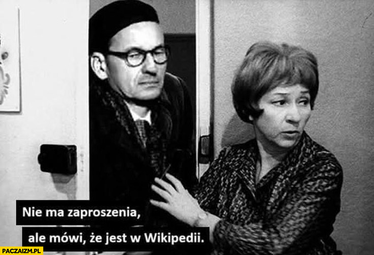 Morawiecki nie ma zaproszenia ale mówi, że jest w Wikipedii