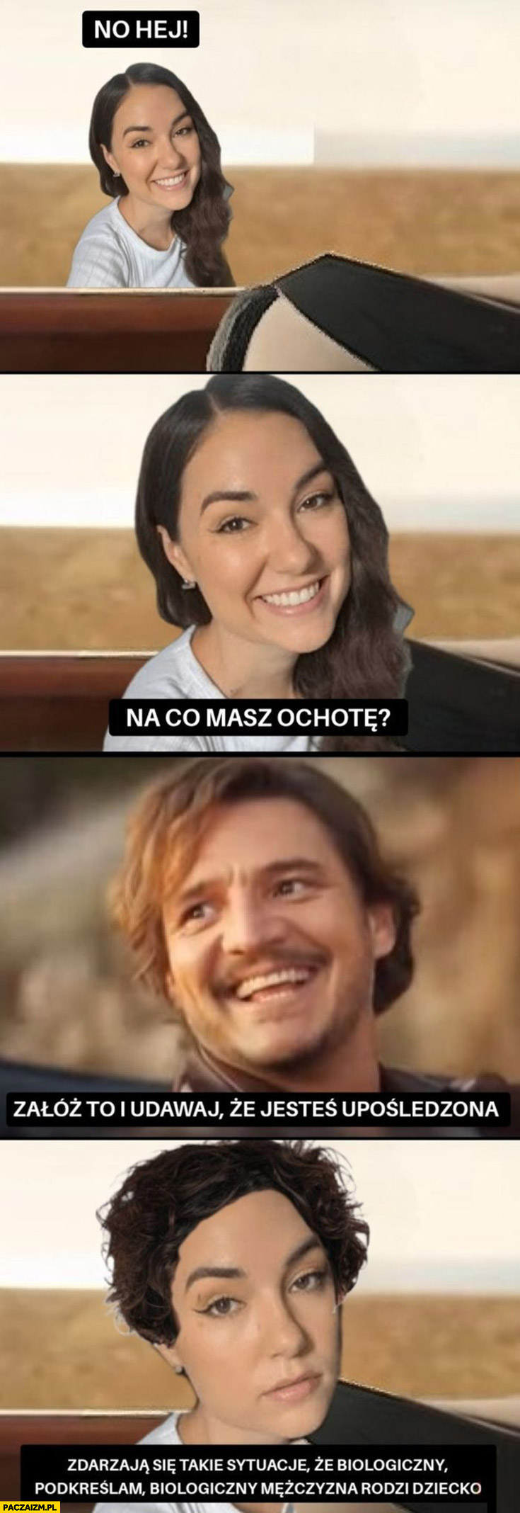 Na co masz ochotę? Załóż perukę i udawaj, że jesteś upośledzona Żukowska