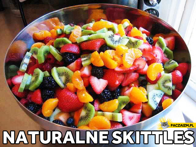 Naturalne Skittles