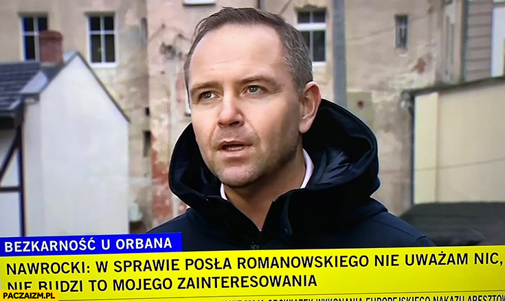 Nawrocki w sprawie posła Romanowskiego: nie uważam nic cytat