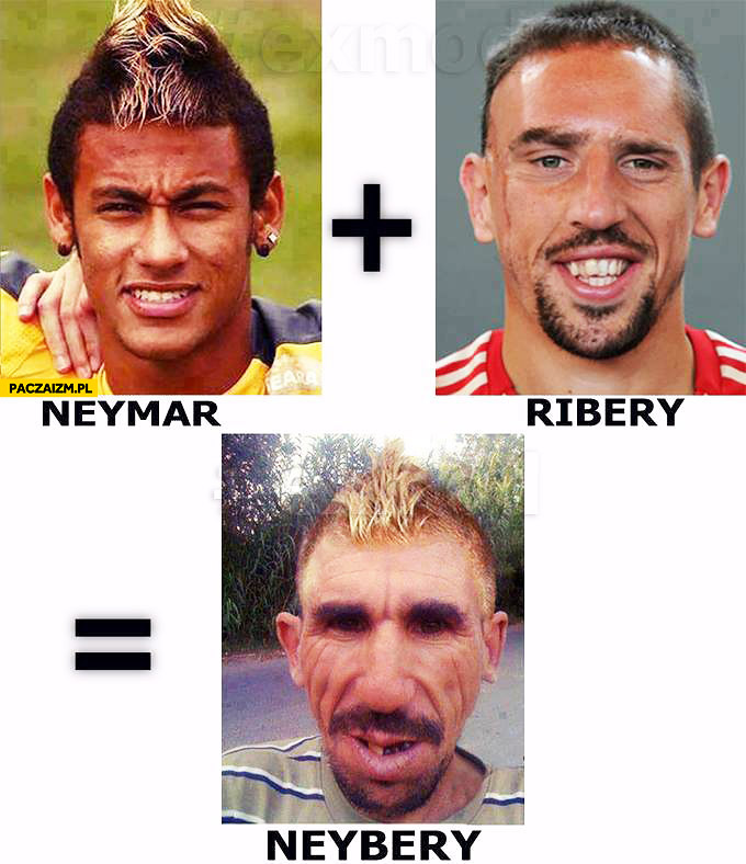 Neymar + Ribery = Neybery