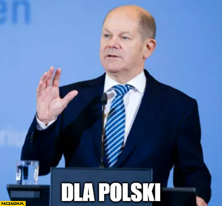 Olaf Scholz dla polski kanclerz evil