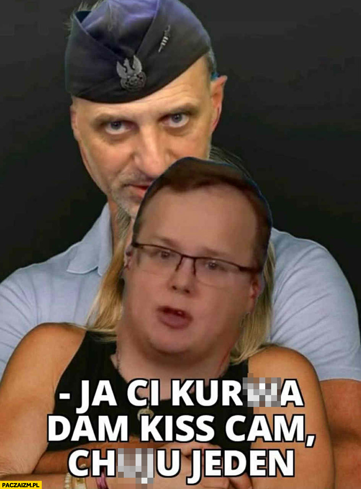 Olszański Ludwiczek ja ci dam kiss cam przytuleni na koncercie Coldplay