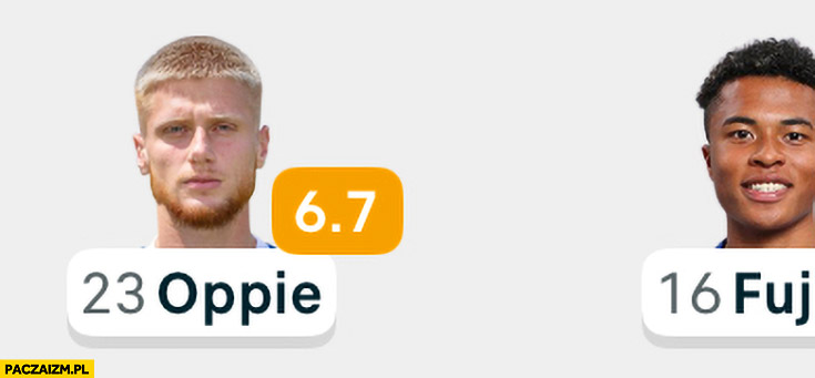 Oppie fuj Fujita piłkarze